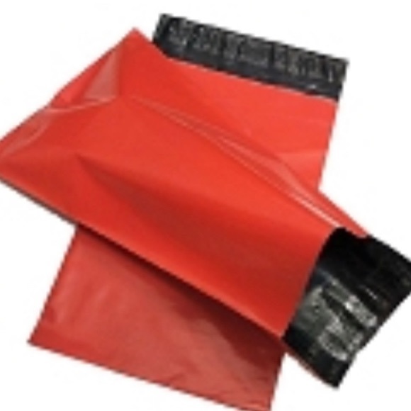 Clearance 10 24X24 Red Poly Mailers PRICE IS FIRM - Picture 2 of 2
